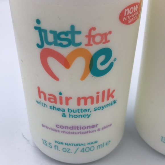Lot of 2 Just for Me Hair Milk Conditioner - Picture 2 of 3